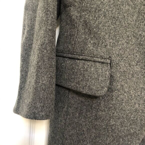 LIKE NEW grey Michael Kors wool blazer size 6 - Picture 8 of 10